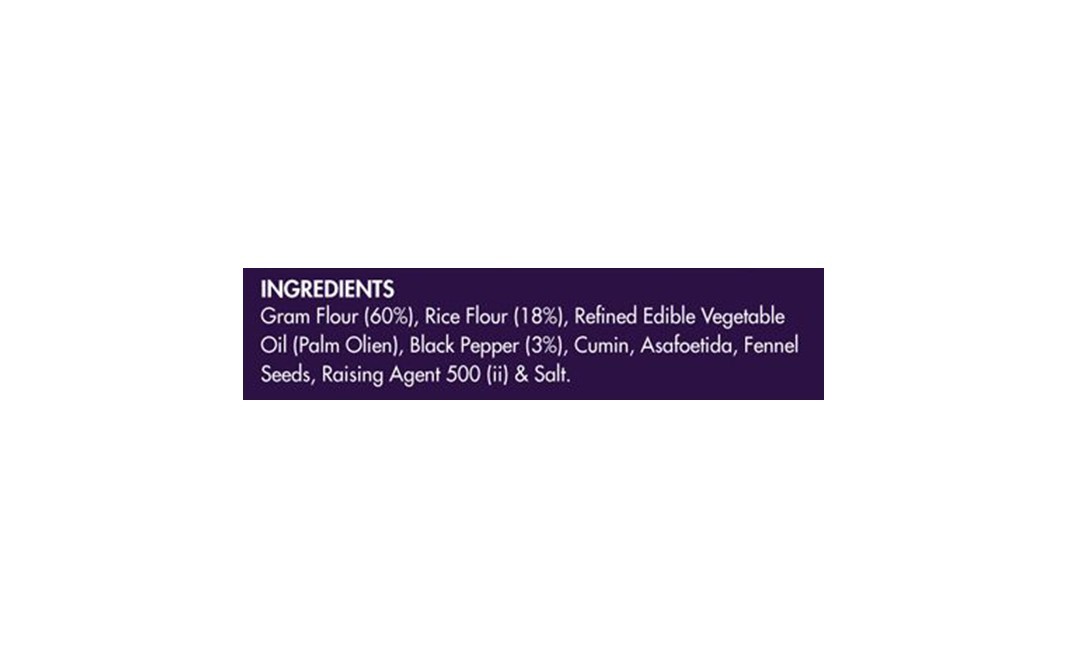Rajaram's Pepper Sev    Pack  80 grams